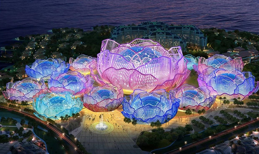 海南海花島亮化項(xiàng)目